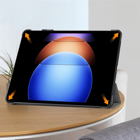 Pouzdro pro Xiaomi Pad 6S Pro 12.4, Smartcase, šedé