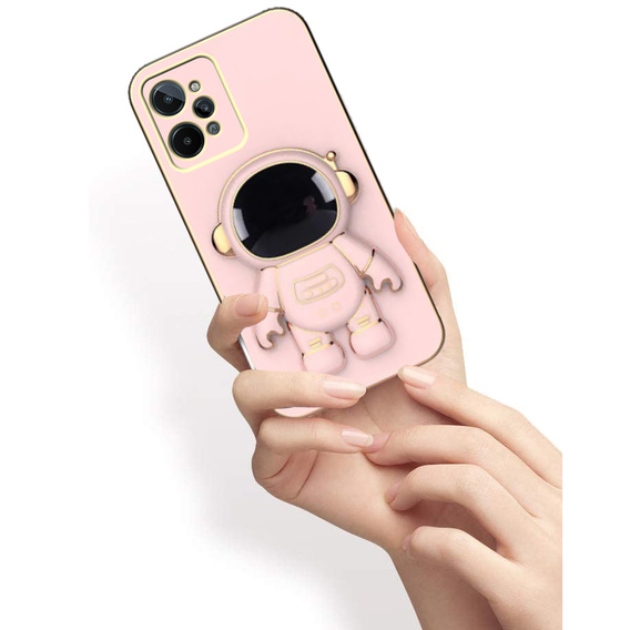 Pouzdro pro Realme C31, Astronaut, růžové