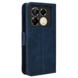 Klopové pouzdro pro Infinix Note 40 Pro Plus, Card Slot, námořnicky modré