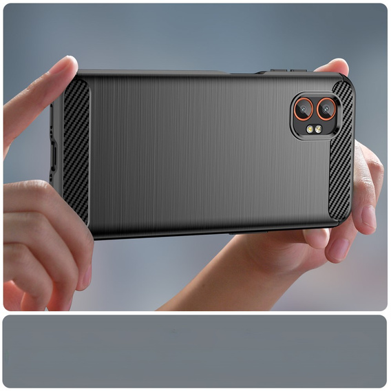Pouzdro pro Samsung Galaxy Xcover 7 Pro, Carbon, černé