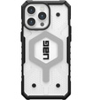Pouzdro Urban Armor Gear pro iPhone 15 Pro Max, Pathfinder MagSafe, transparentní / černé