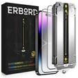 2x tvrzené sklo pro iPhone 15, ERBORD Easy App Full Screen Protector