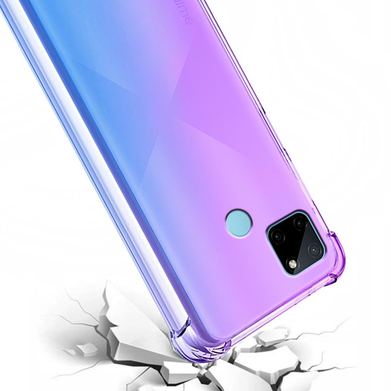 Pouzdro pro Realme C21Y / C25Y, Gradient Dropproof, modré