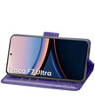 Klopové pouzdro pro Xiaomi Poco F7 Ultra, Butterfly, fialové