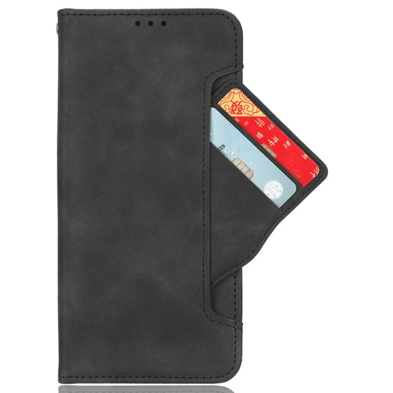 Klopové pouzdro pro Motorola Moto G85, Card Slot, černé