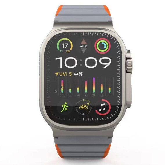 Magnetický řemínek pro Apple Watch 1/2/3/4/5/6/7/8/9/SE/ULTRA/ULTRA 2 42/44/45/49MM