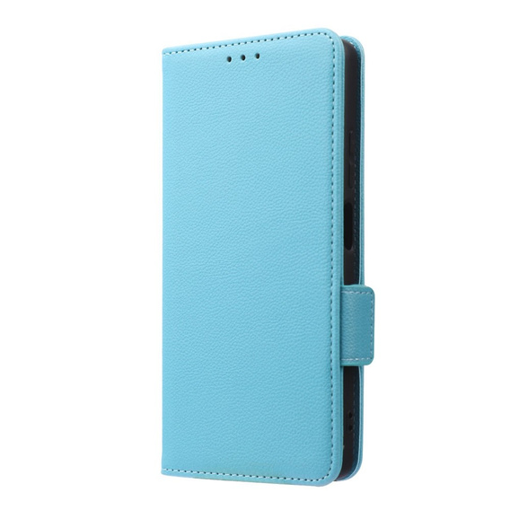 Klopové pouzdro pro Xiaomi Redmi Note 12 5G / POCO X5 5G, Wallet Litchi Magnet, modré