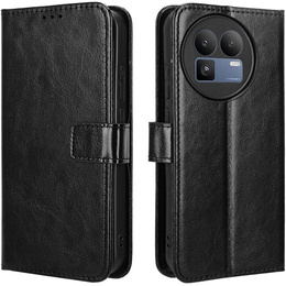 Pouzdro s klopou Crazy Horse Wallet pro Realme GT 8 Pro