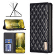 Klopové pouzdro pro Samsung Galaxy A35 5G, Wallet, BINFEN COLOR, černé
