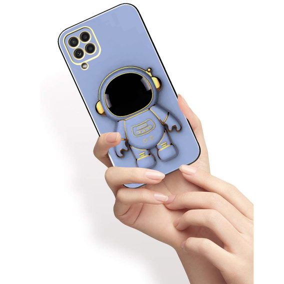 Pouzdro pro Samsung Galaxy A22 4G, Astronaut, modré