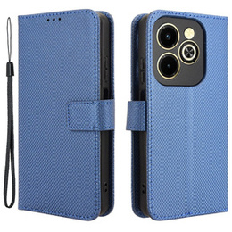 Klopové pouzdro pro Infinix Hot 40i, Wallet Smart Magnet, modré