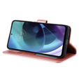 Klopové pouzdro pro Motorola Moto G71 5G, Mandala, modré