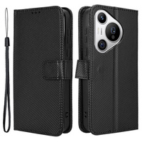 Klopové pouzdro pro Huawei Pura 70, Wallet Smart Magnet, černé