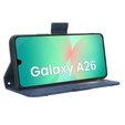 Klopové pouzdro pro Samsung Galaxy A26, Card Slot, námořnicky modré