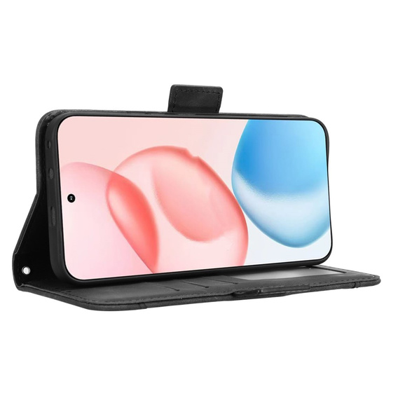 Klopové pouzdro pro Honor 400 5G, Card Slot, černé