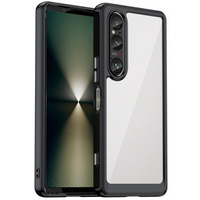 Pouzdro pro Sony Xperia 1 VI, Fusion Hybrid, transparentní / černé