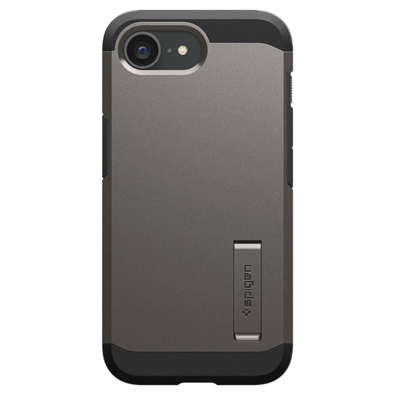 Pouzdro Spigen pro iPhone 16E, Tough Armor Mag MagSafe, šedé + 9H tvrzené sklo