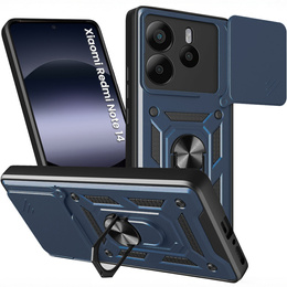 Pouzdro pro Xiaomi Redmi Note 14 4G, CamShield Slide, modré