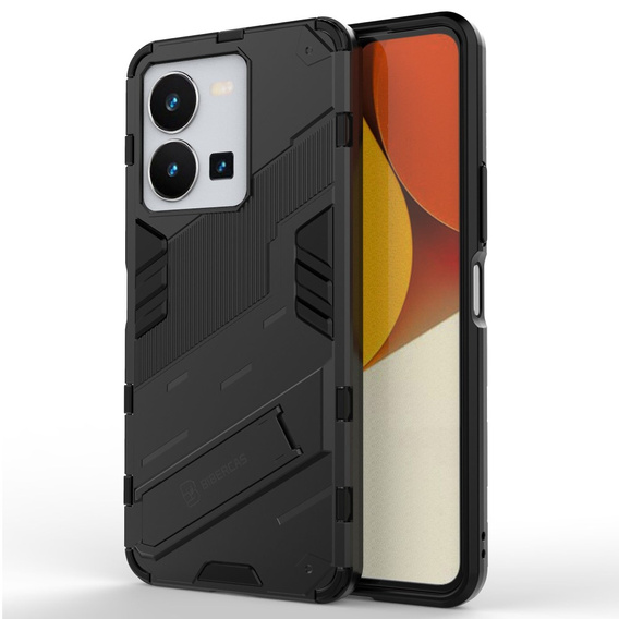 Pouzdro pro Vivo Y35 4G, Military kickstand, černé