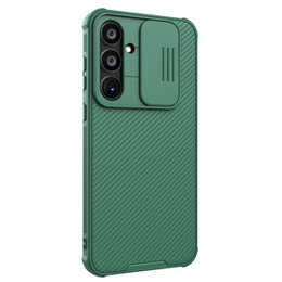 Pouzdro pro Samsung Galaxy A55 5G, obrněné Nillkin, CamShield Pro, zelené