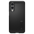 Pouzdro Spigen pro Samsung Galaxy S25 Edge, Tough Armor Mag MagSafe, černé + 9H tvrzené sklo