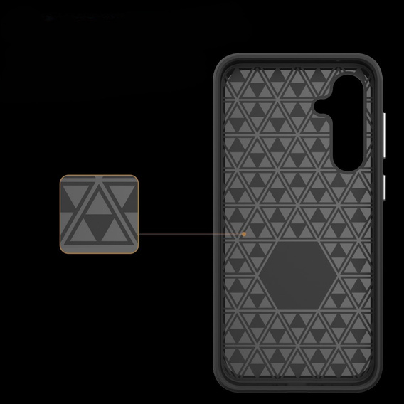 Pancéřové pouzdro pro Samsung Galaxy A35 5G, Dual Armored, fialové