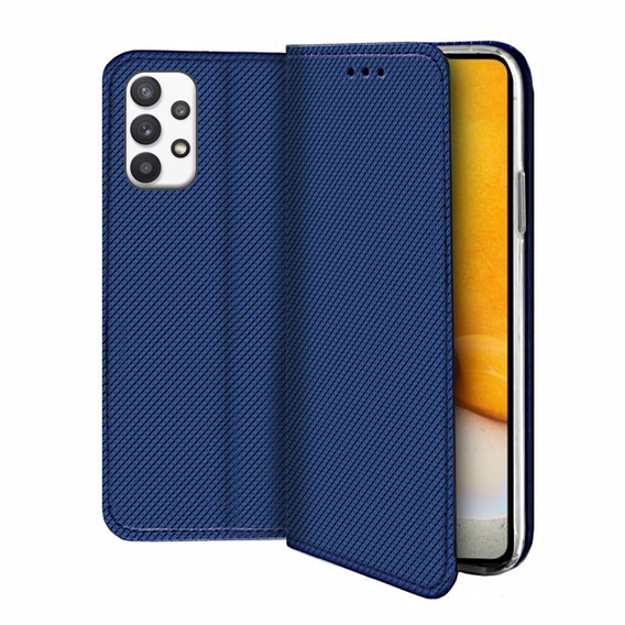 Klopové pouzdro pro Samsung Galaxy A72 5G / A72 LTE, Wallet Smart Magnet, modré