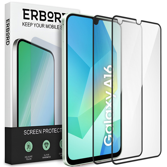 2x keramické hybridní sklo ERBORD pro Samsung Galaxy A16 5G