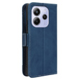 Klopové pouzdro pro Xiaomi Redmi Note 14 4G, Card Slot, námořnicky modré