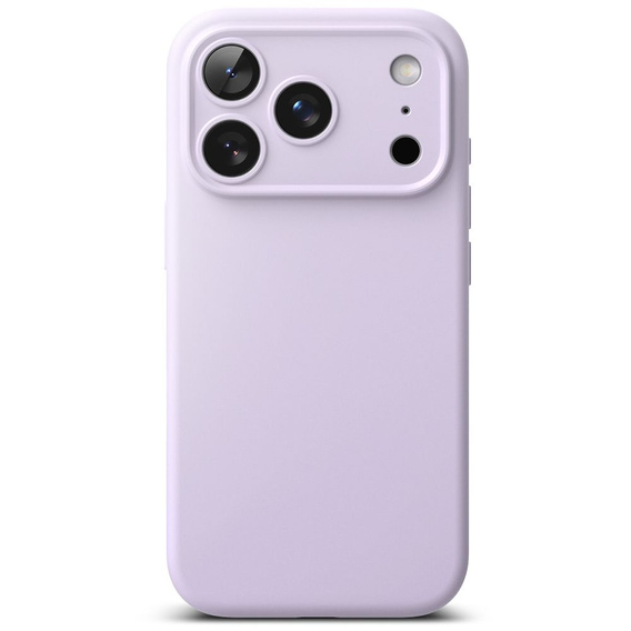 Pouzdro Ringke pro iPhone 17 Pro Max, silikonové magnetické pouzdro MagSafe, světle fialové