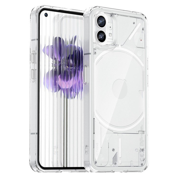 Pouzdro pro Nothing Phone 1, Fusion Hybrid, průhledné