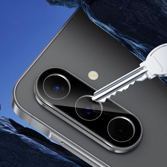 Tvrzené sklo na fotoaparát pro Samsung Galaxy A56 5G, černé