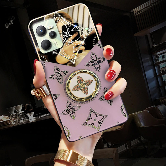 Fashion Pouzdro pro Realme C35, fialové