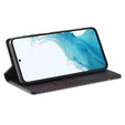 Flipové pouzdro pro Samsung Galaxy A36, Carbon LC.IMEEKE, černé