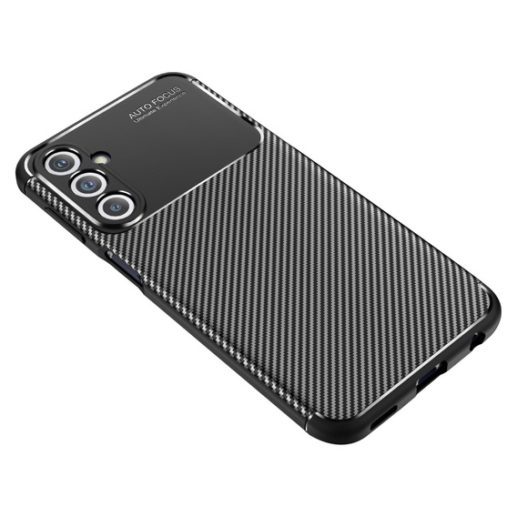 Pouzdro pro Samsung Galaxy M34, Carbon Gel, černé