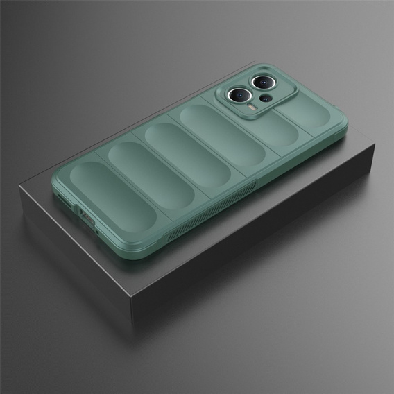 Pouzdro pro Xiaomi Redmi Note 12 5G / POCO X5 5G, Gaming Shockproof, zelené