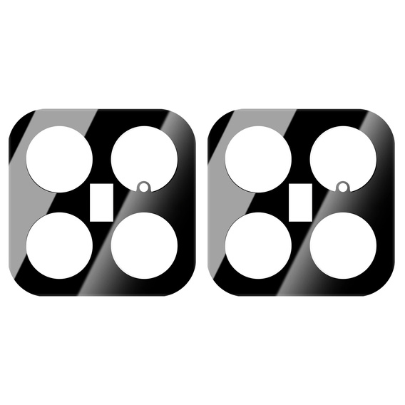 2x ERBORD tvrzené sklo na kameru pro Xiaomi 15T Pro