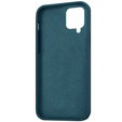 Pouzdro pro Samsung Galaxy A12 / M12 / A12 2021, Silicone Lite, tmavě zelené