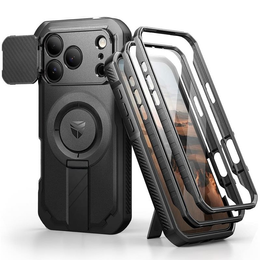 Pancéřové pouzdro Dexnor se stojánkem a spouští fotoaparátu, pro MagSafe pro iPhone 17 Pro