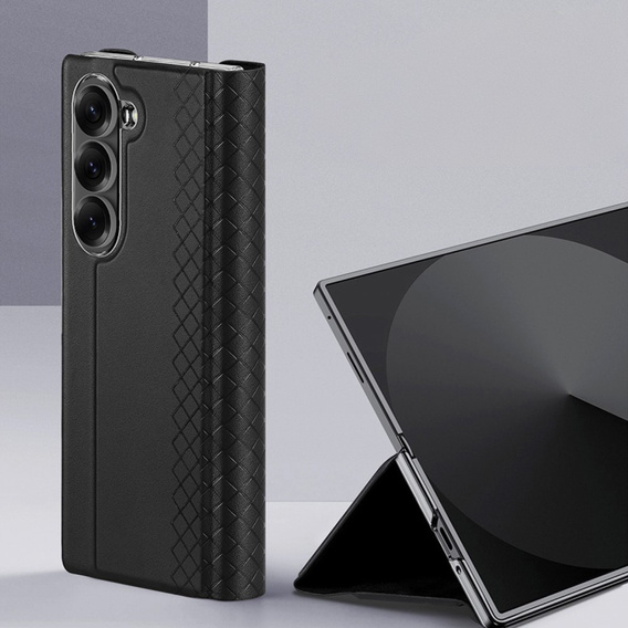 Pouzdro Dux Ducis pro Samsung Galaxy Z Fold7 5G, Bri, černé