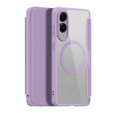 Pouzdro Dux Ducis pro Samsung Galaxy S25 Edge, Skin X Pro, MagSafe, fialové