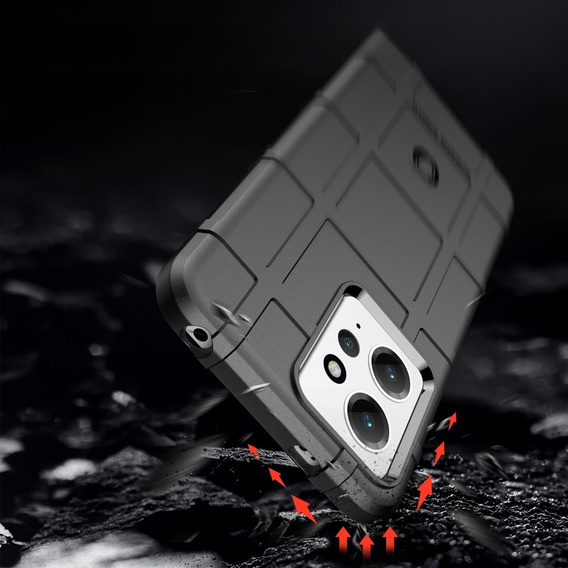 Pouzdro pro Xiaomi Redmi Note 12 4G, Rugged Shield, černé