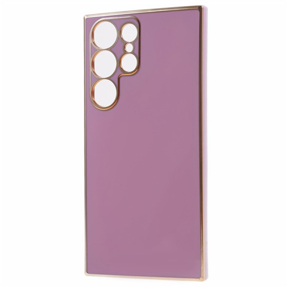 Pouzdro pro Samsung Galaxy S24 Ultra, Glamour CamShield, fialové