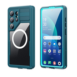 Vodotěsné pouzdro Redpepper MagSafe pro Samsung Galaxy S26 Ultra, modré