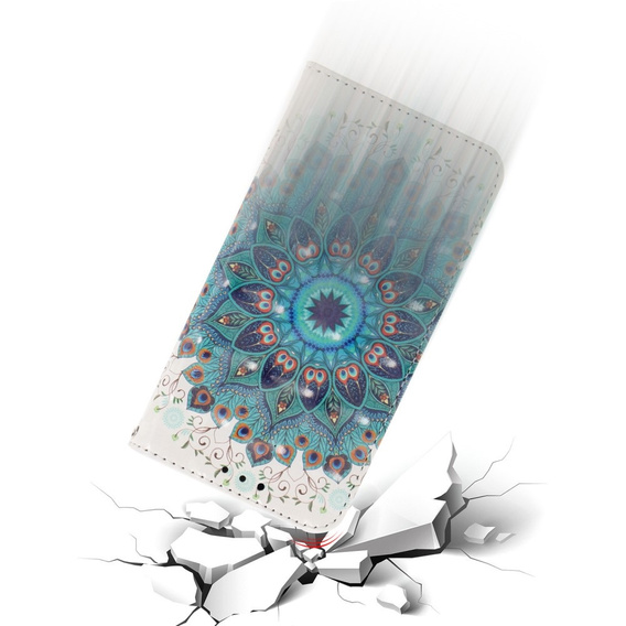 Klopové pouzdro pro Samsung Galaxy A35 5G, Wallet, Mandala Flower