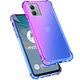 Pouzdro pro Motorola Moto G53 5G, Gradient Dropproof, Fialová / modrá