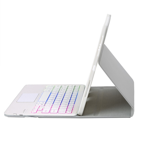 Pouzdro s podsvícenou klávesnicí Bluetooth a touchpadem pro Samsung Galaxy Tab S11