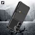 Pouzdro pro Samsung Galaxy A35 5G, Card Holder Kickstand, černé