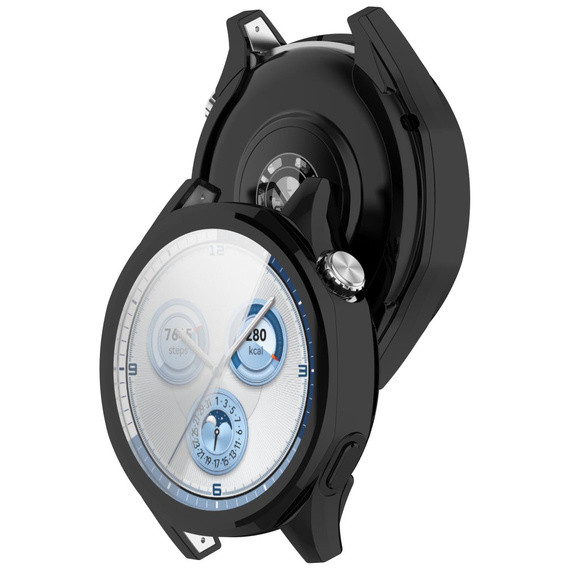 Pouzdro 2v1 s ochranou displeje pro Huawei Watch GT 5 46mm, černé