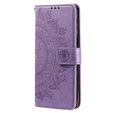 Klopové pouzdro pro Xiaomi Redmi Note 11/11S, Mandala, fialové